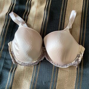 Cream and Lace Bra